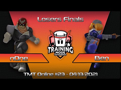 Training Mode Tournaments #23 Ben (Sheik) vs. n0ne (Falcon) - Losers Finals SSBM