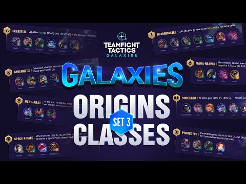 TFT SET 3 All NEW ORIGINS and CLASSES coming soon to Teamfight Tactics