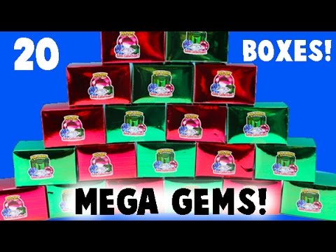 MEGA MEGA Gem Dig It Unboxing! 20 Boxes! Did I Find A Gem? Part One