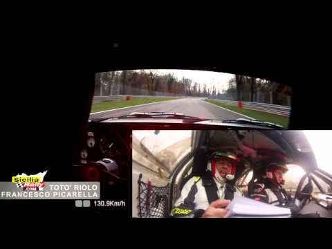 S.Riolo - F.Picarella sulla Grand Prix del Monza Rally Show 2013