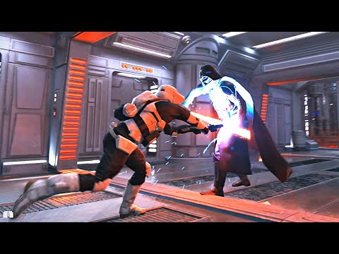 Rick The Door Technician VS Every One - STAR WARS JEDI SURVIVOR