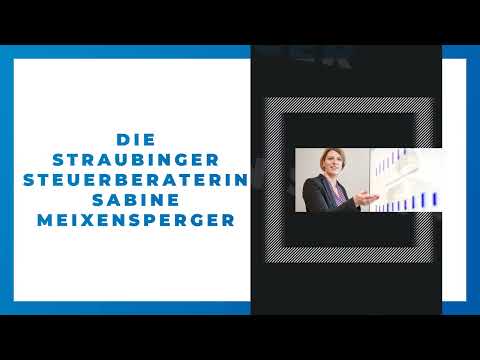 Steuerberaterin Sabine Meixensperger YouTube-Vdeominiatur 5
