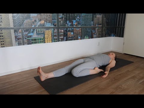 Supta Virasana (Eka Pada)