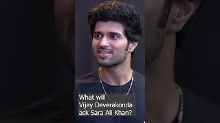 Vijay Deverakonda's shy reaction on Sara Ali Khan's mention!