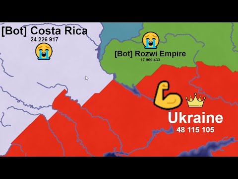 Ukraine New Map! New Update! VS 512 Very Hard Bots! Territory Games io - Territorial IO