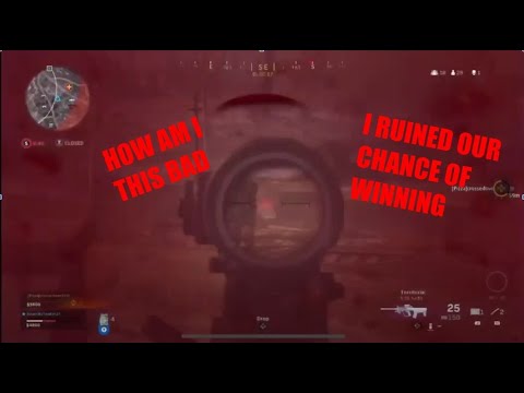 HOW CAN SOMEONE BE THIS BAD! (Trying To Get My First Win In Warzone)