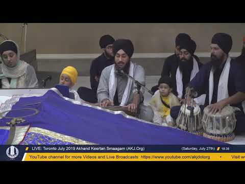 008 Toronto July 2019 Saturday Evening -  Bhai Balwinder Singh Jee Ludhiana