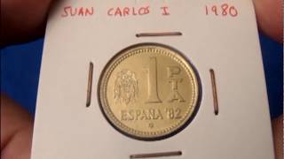 1 Peseta Juan Carlos I 1980