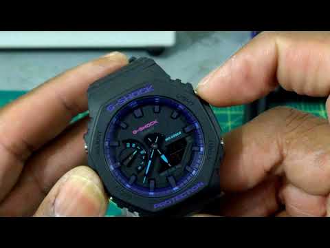 Reloj Casio g-shock ga-2100 para hombre ga-2100vb-1acr