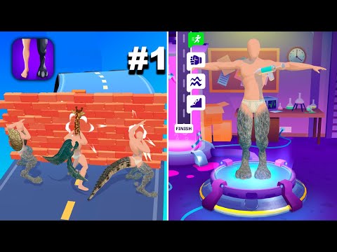 Mutant race - Hyper Hybrid Casual - Gameplay Walkthrough (iOS & Android) - YouTube