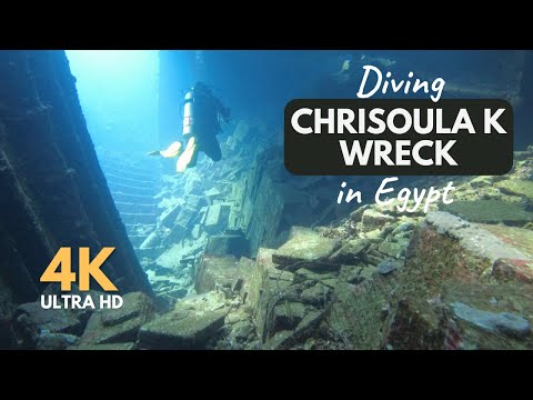 Diving Chrisoula K (Tile Wreck) in Egypt