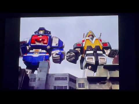 Astro Megazord And Delta Megazord Vs Crocovile