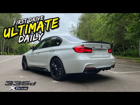 FIRST DRIVE IN MY BMW 335D X DRIVE.. THE ULTIMATE DAILY?!