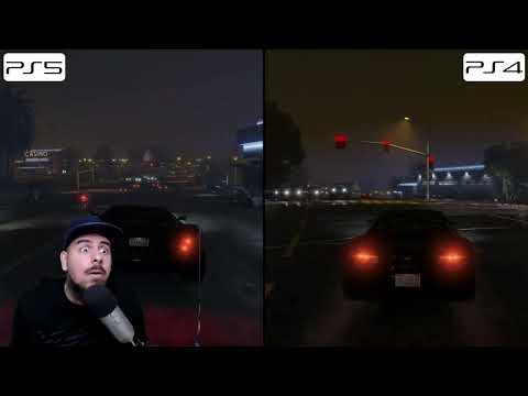 GTA V next gen comparison - PS5 v PS4 | My REACTION