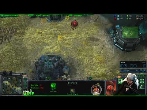 ViBE - (RA) - Gold ZvT How to defend a 1 base siege tank liberator allin