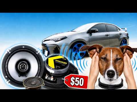 $50 Door Louder Speakers UPGRADE Kicker 6.5" CSC65 300W
