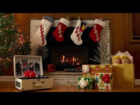 The Beatles Holiday Yule Log (Merry Crimble)