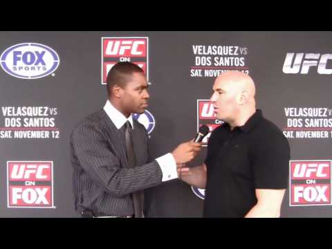 Cage Rage UK Presents UCMMA - Dana White talks Fox, UFC and Bob Arum