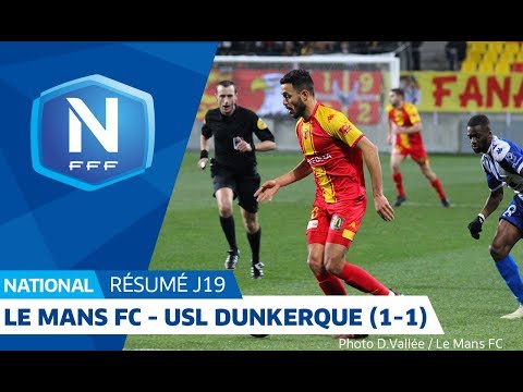 J19: Le Mans FC - USL Dunkerque (1-1), le résumé I National FFF 201-2019