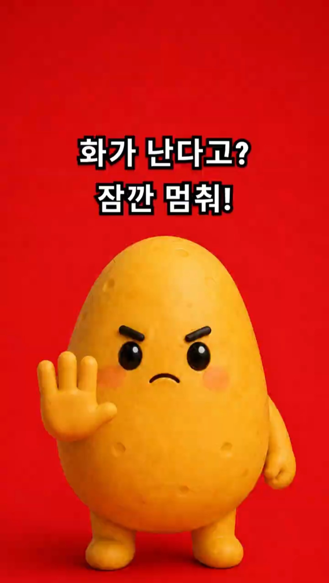화가 난다고? 잠깐 멈춰! | 감자인 EP03.