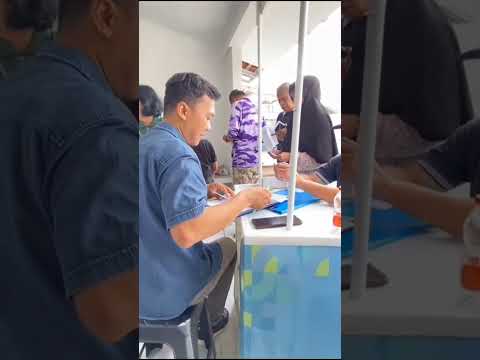 Pendaftaran pemasangan PAM Perseroda PITS minggu pertama di Perumahan Taman Kedaung