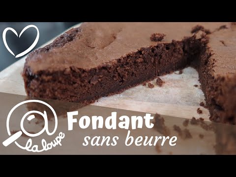 FONDANT AU CHOCOLAT SANS BEURRE #199