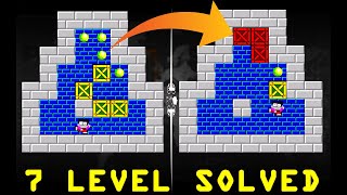 Sokoban level 7  solved !!!!! || Kids Gamer ||  Sokoban