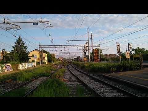 Prujezd vlaku FB 8620 zastavkou Pisa S. Rossore + super pozdrav