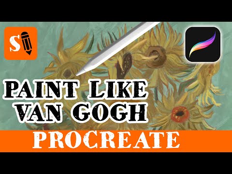 Paint Like Van Gogh in Procreate Tutorial