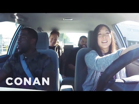 Ice Cube, Kevin Hart And Conan Help A Student Driver  - CONAN on TBS