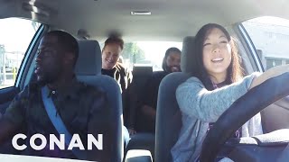 Ice Cube, Kevin Hart And Conan Help A Student Driver | CONAN on TBS