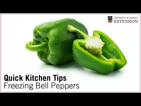Quick Kitchen Tips: Freezing Bell Peppers