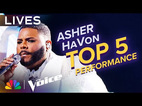 Asher HaVon Performs "Last Dance" by Donna Summer | The Voice Finale | NBC