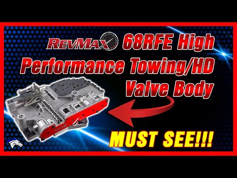 RevMax 68RFE Billet High Performance Towing/HD Valve Body #dodgetruck #diesel #transmission #cummins
