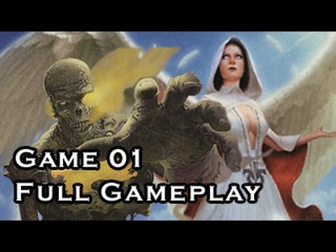 "Magic the Gathering" Gameplay Golgari Zombies Vs 4 Color Reanimator G1 (12-21-2012)