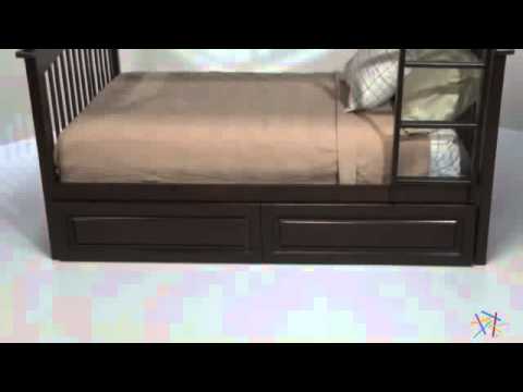 Columbia Full over Full Bunk Bed - Product Review Video