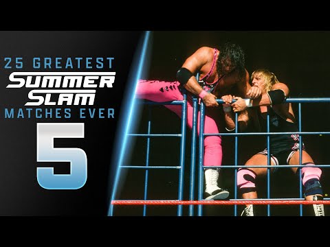 FULL MATCH: Bret Hart vs. Owen Hart | WWE Title Steel Cage Match: SummerSlam 1994