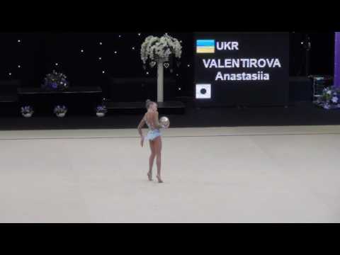 Anastasia Valentirova UKR ball junior final Miss Valentine 2017