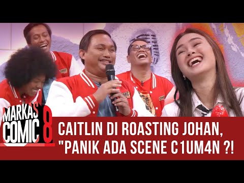 Pertama Kali Caitlin Halderman kena roasting di Markas Comic 8 #markascomic8