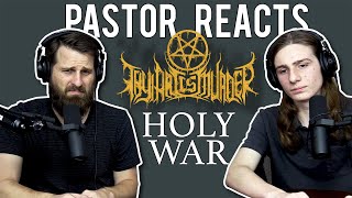 Download lagu Thy Art is Murder Holy War Pastor Reaction Lyrical... mp3