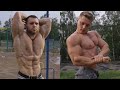 PURE AESTHETIC | Street Workout With Two Handsome Muscle Boys