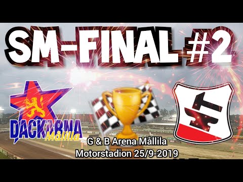 Speedway Vloggen #24 | SM-FINAL #2 | Dackarna - Smederna | Elitserien 2019