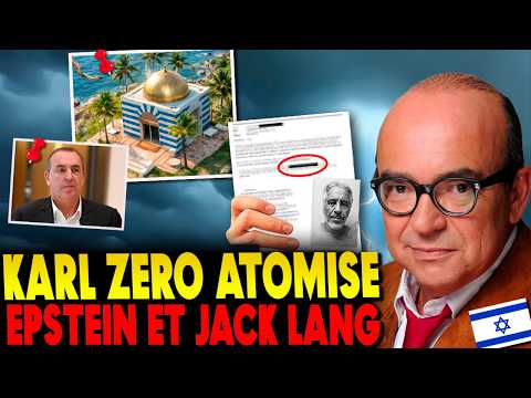 Karl Zero atomized Epstein and Jack Lang and his daughter Caroline Lang. Morandini vire Sonia Mab...