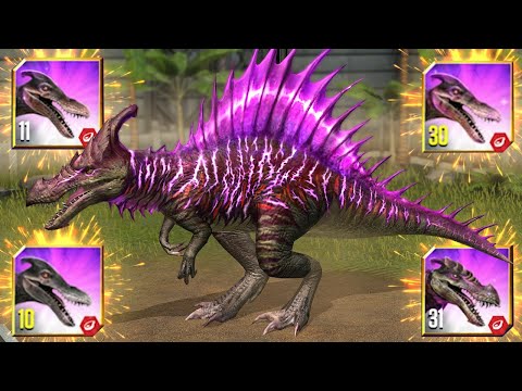 THE STRONGEST SPINOSAURUS MAXED!!! | Jurassic World - The Game - Ep542 HD