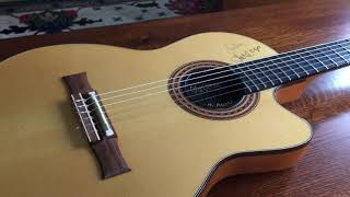 Video thumbnail for Gibson Chet Atkins CEC with an Interesting Past by Frank Cost