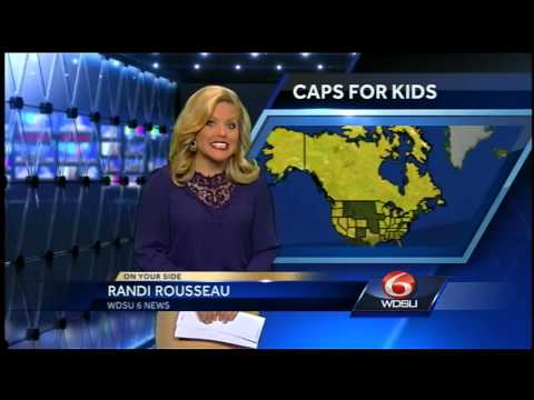 Nonprofit uses baseball caps to bring smiles to cancer patients