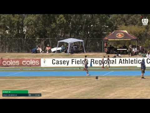 Girls U15 800m Heat 1: 2025/26 State Combined Event Championships
