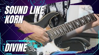 How To Sound Like KoRn - Divine Ibanez Universe UV777P Apex K7 7 string guitar cover tutorial