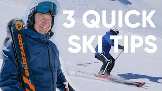 HOW TO Improve Your Skiing With 3 SIMPLE TIPS