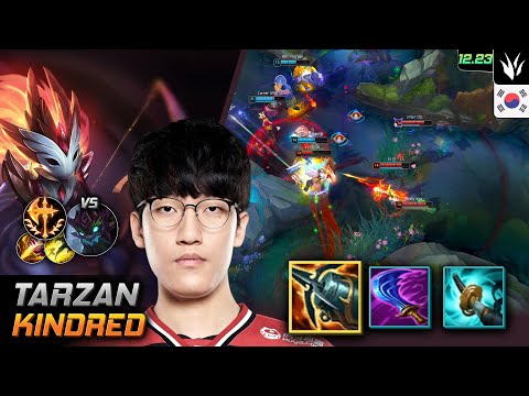 Tarzan Jungle Kindred Build Kraken Slayer Conqueror - LOL KR 12.23